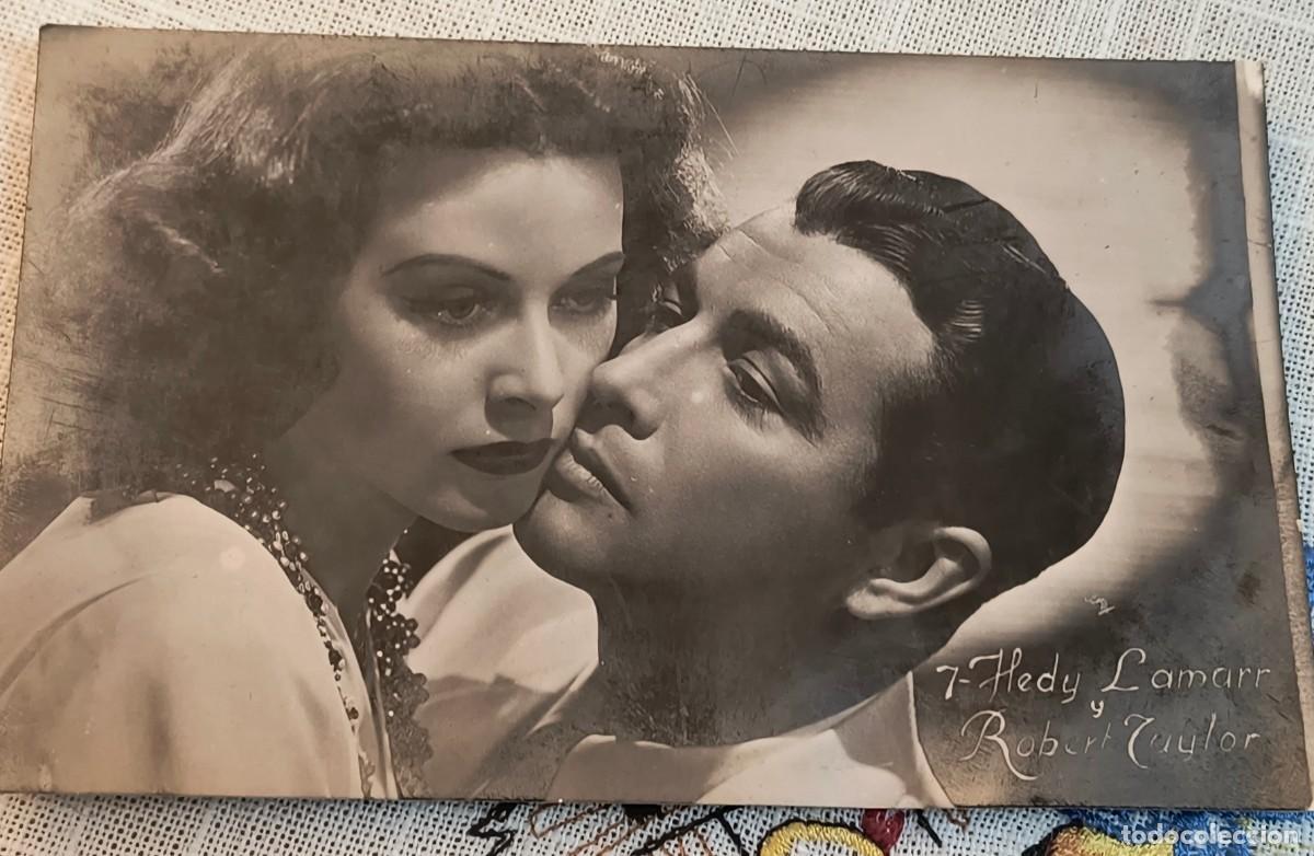 Cine: CINE | POSTAL FOTOGR&Aacute;FICA DE HEDY LAMARR Y ROBERT TAYLOR
