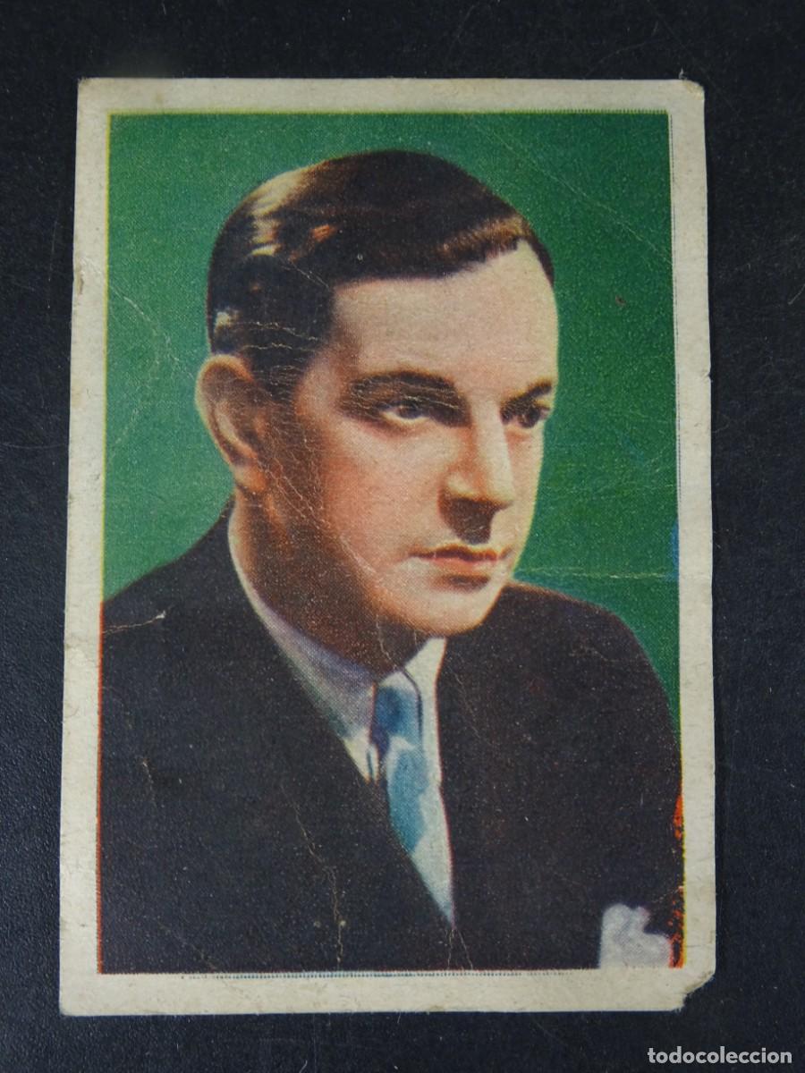 Cine: ANTIGUO CROMO LESLIE BANKS, NESTL&Eacute;, ESTRELLAS DE CINE, VER FOTOS