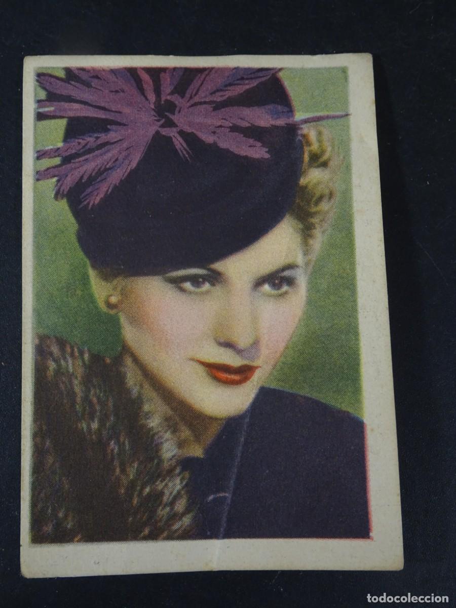 Cine: ANTIGUO CROMO JOAN FONTAINE ,ED BRUGUERA, VER FOTOS