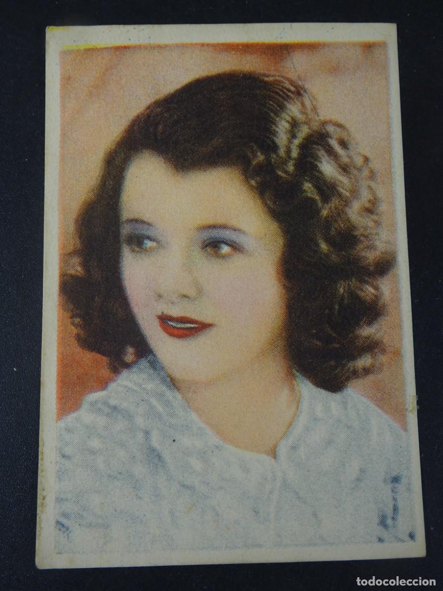 Cine: ANTIGUO CROMO JANET GAYNOR ,ED BRUGUERA, VER FOTOS