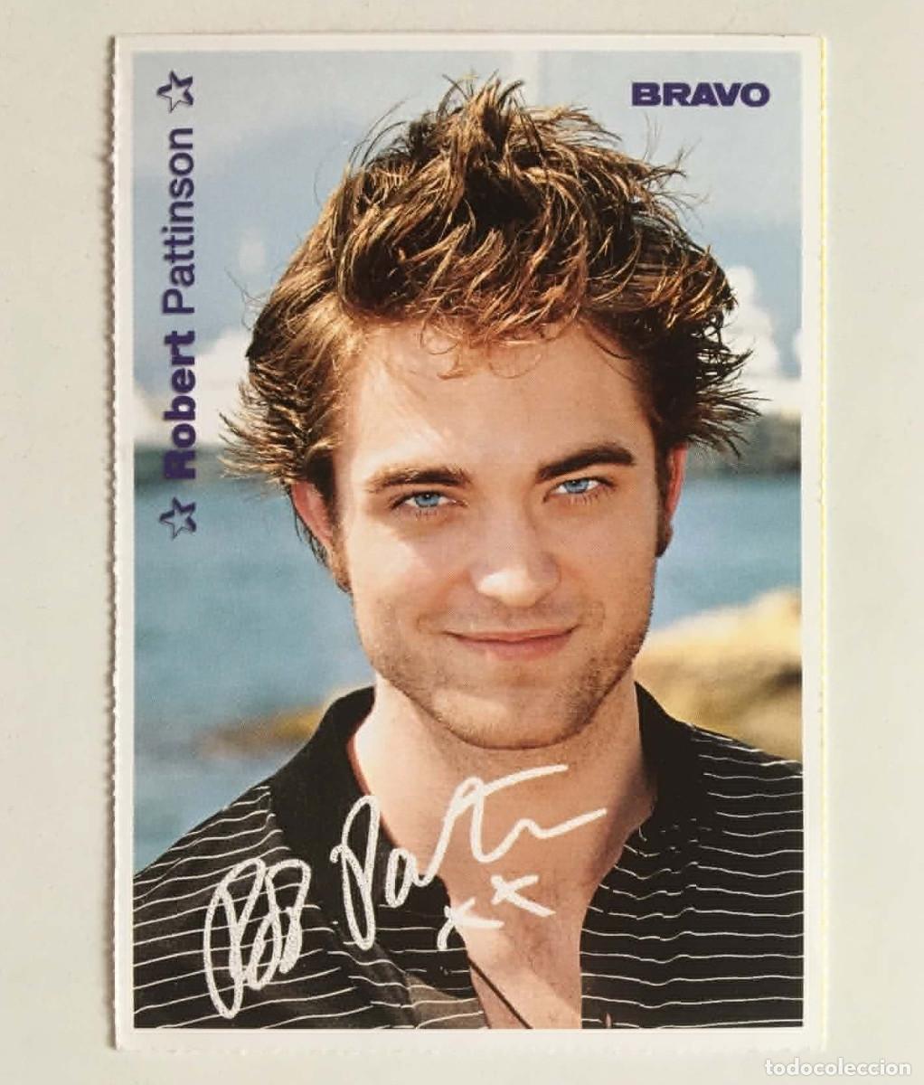 Cine: Robert Pattinson Edward Cullen / Kristen Stewart Bella Twilight Autograph Card Bravo Germany 2009
