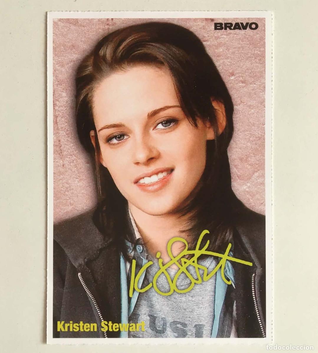 Cine: Kristen Stewart Bella / Robert Pattinson Edward Twilight Saga Autpgraph Card Bravo Germany 2009
