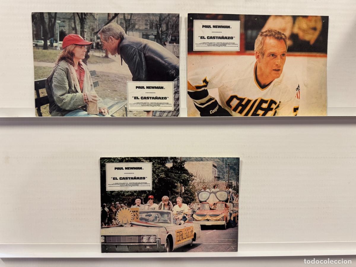 Cine: El casta&ntilde;azo, Paul Newman, 3 FOTOCROMOS