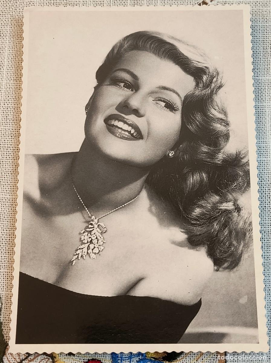 Cine: POSTAL CINE | ACTRIZ RITA HAYWORTH - GOLDEN STAR 10
