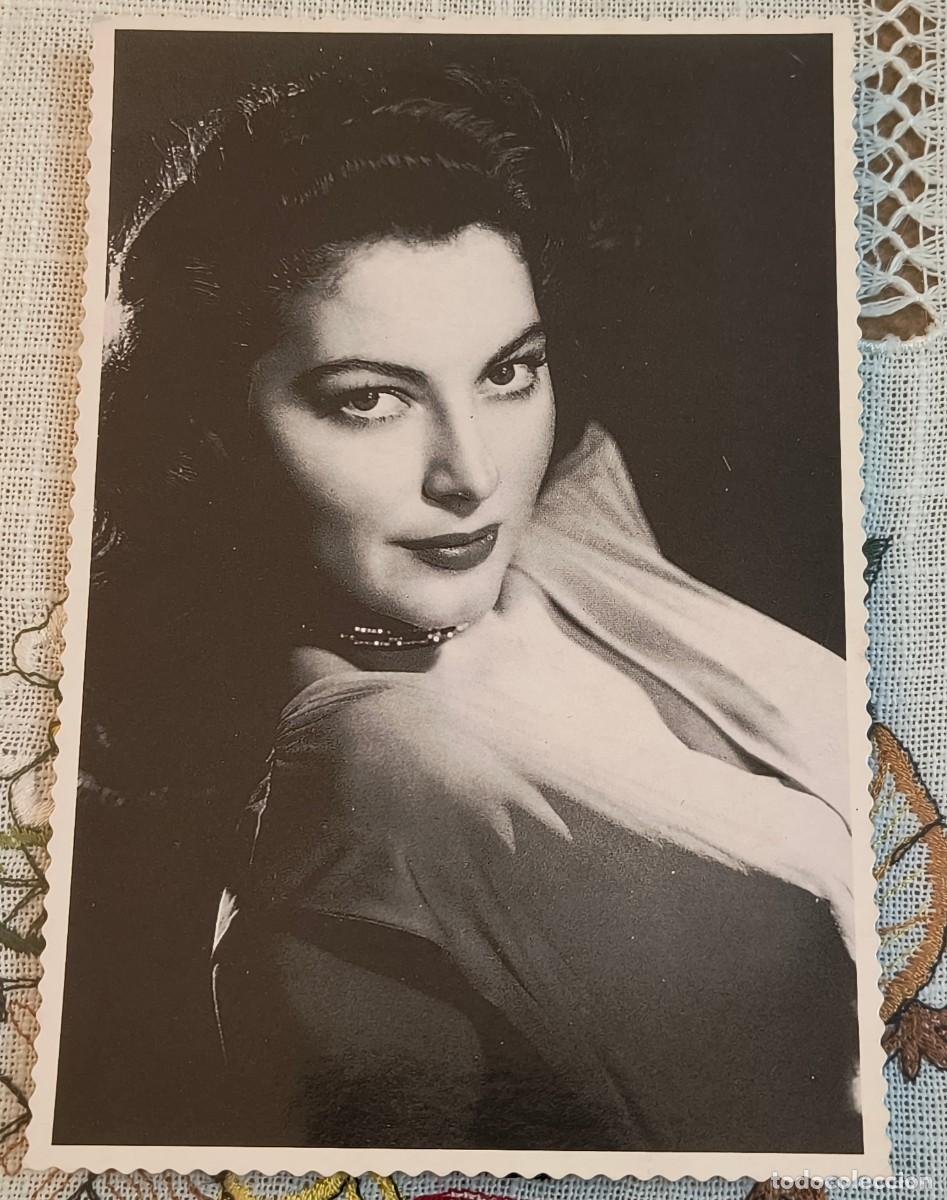 Cine: POSTAL CINE | ACTRIZ AVA GARDNER - GOLDEN STAR 8