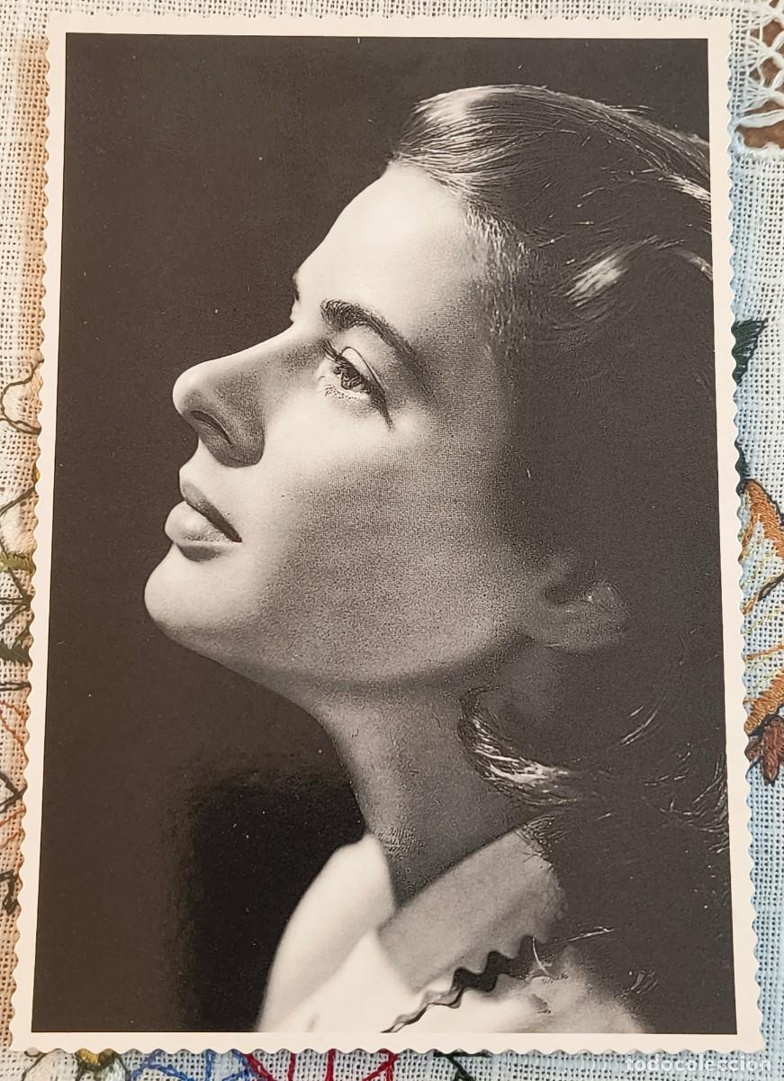 Cine: POSTAL CINE | ACTRIZ INGRID BERGMAN - GOLDEN STAR 6