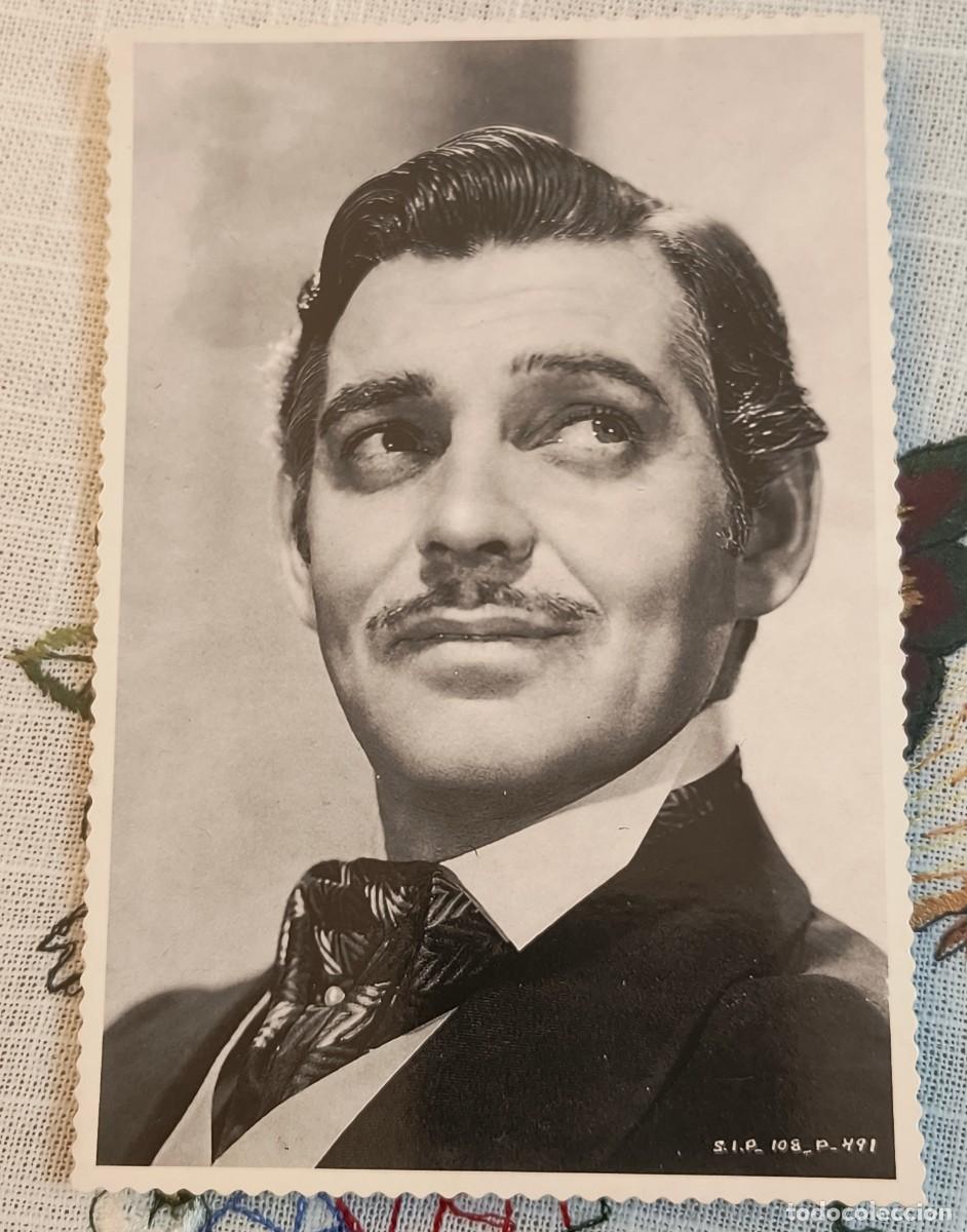 Cine: POSTAL CINE | ACTOR CLARK GABLE - GOLDEN STAR 7