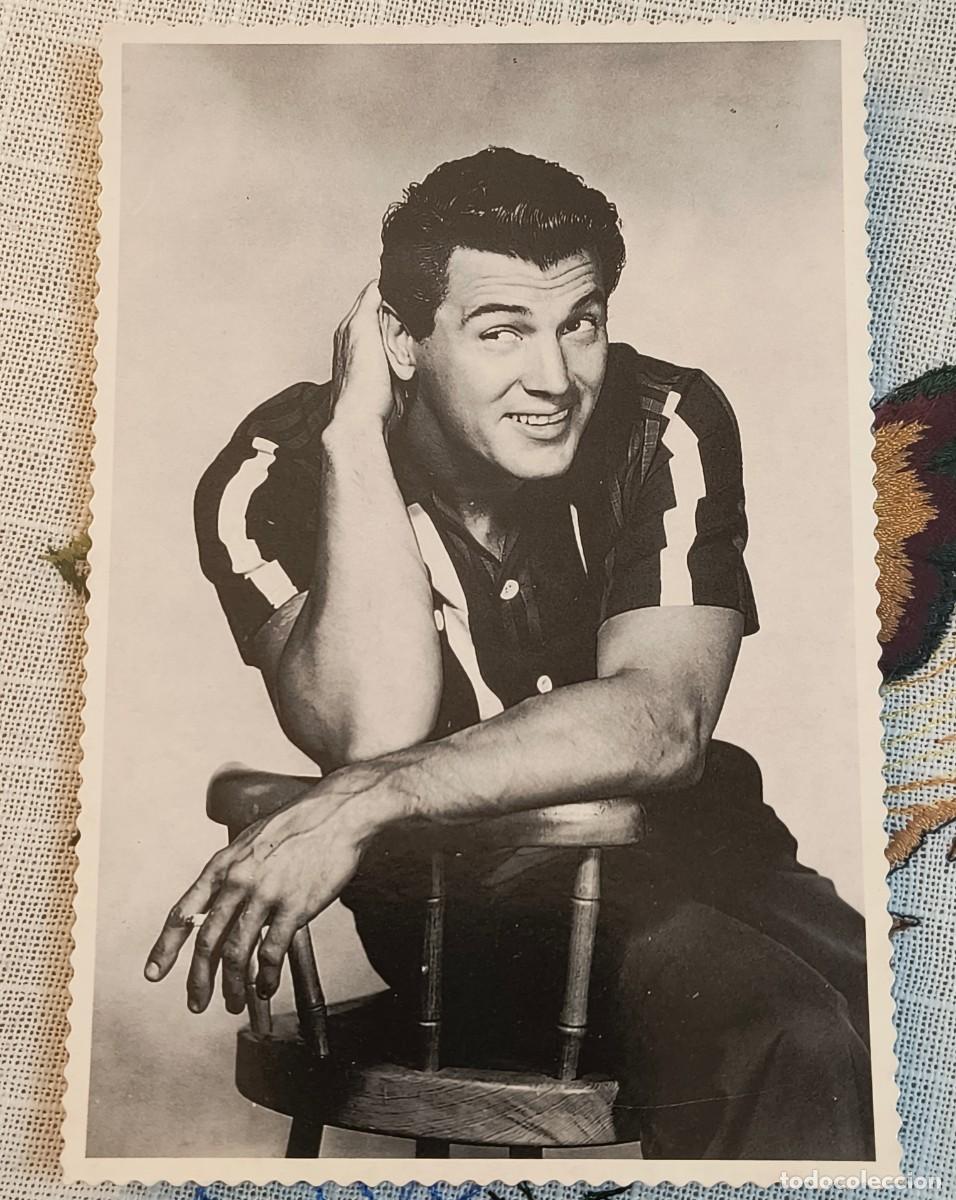 Cine: POSTAL CINE | ACTOR ROCK HUDSON - GOLDEN STAR 4