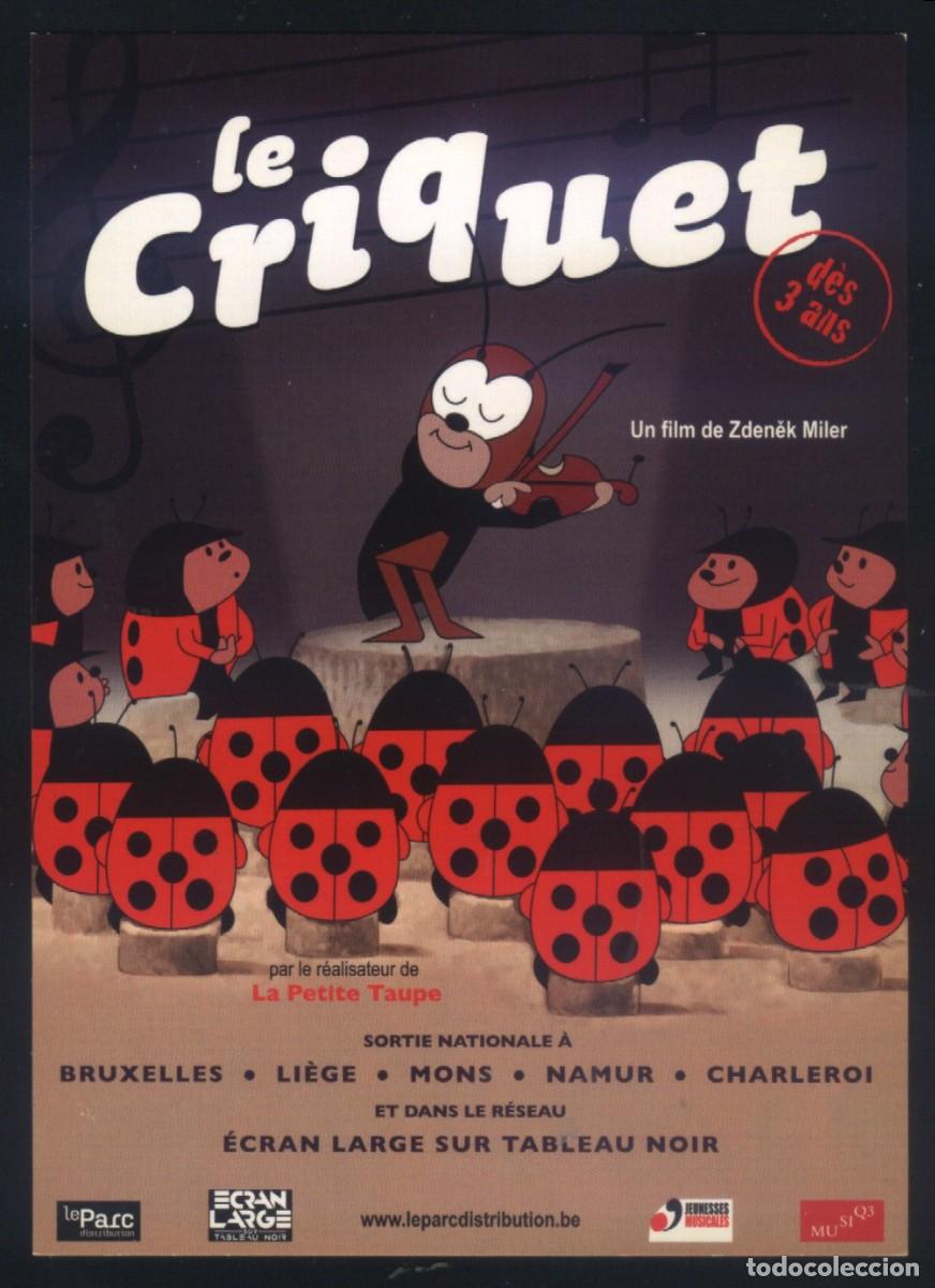 Cine: Q-11985- LE CRIQUET (FOLLETO DE MANO BELGA)