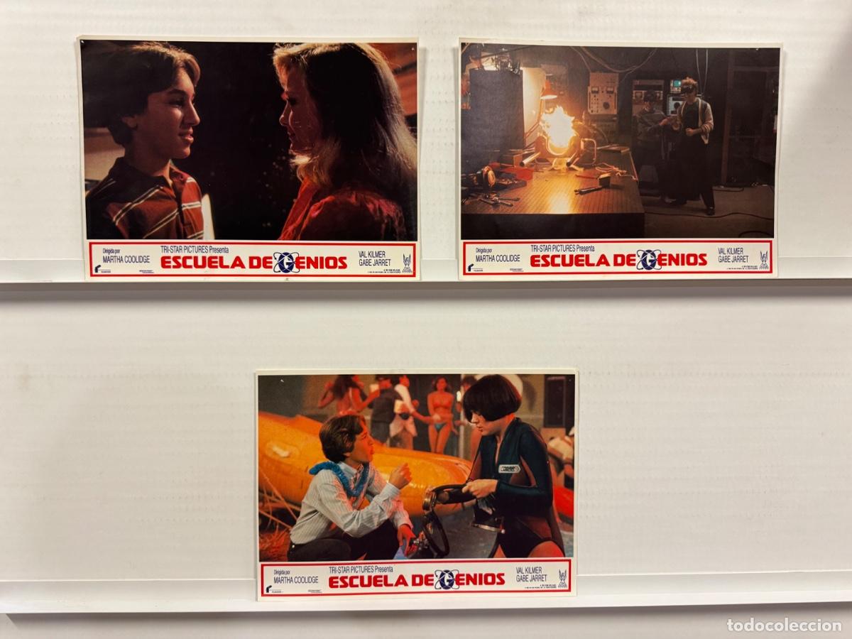 Cine: Escuela de genios, Val Kilmer, Gabe Jarret, 3 FOTOCROMOS