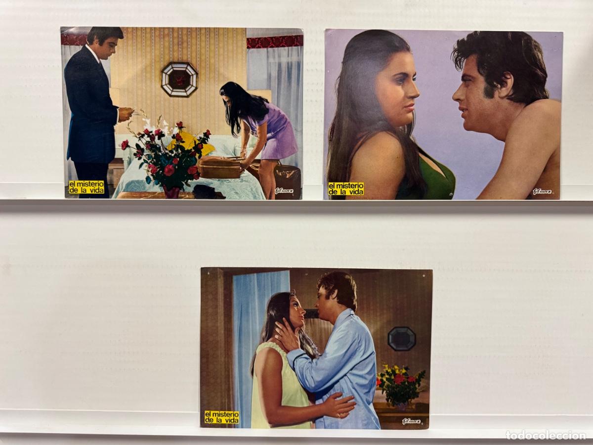 Cine: El misterio de la vida, Dominique Simpson, 3 FOTOCROMOS