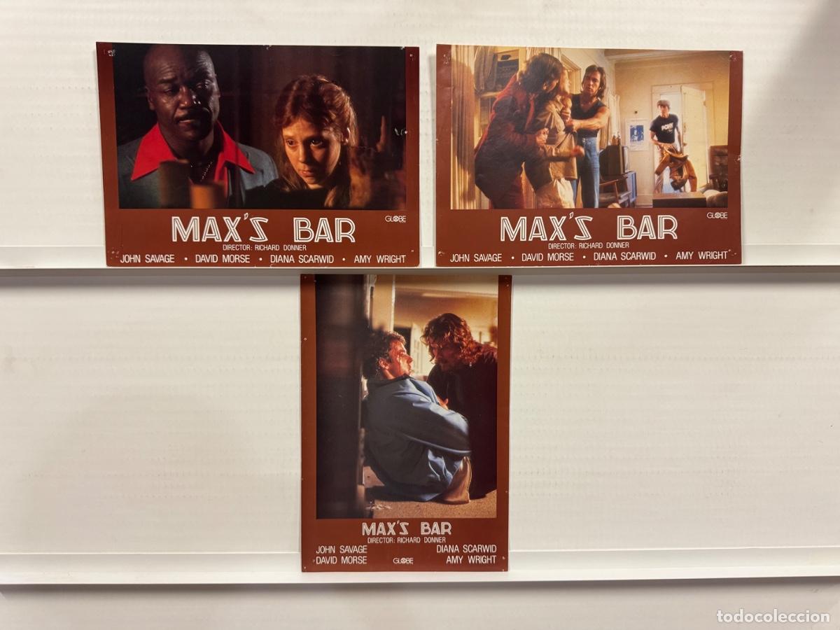 Cine: Max&rsquo;S Bar, John Savage, David Morse, 3 FOTOCROMOS