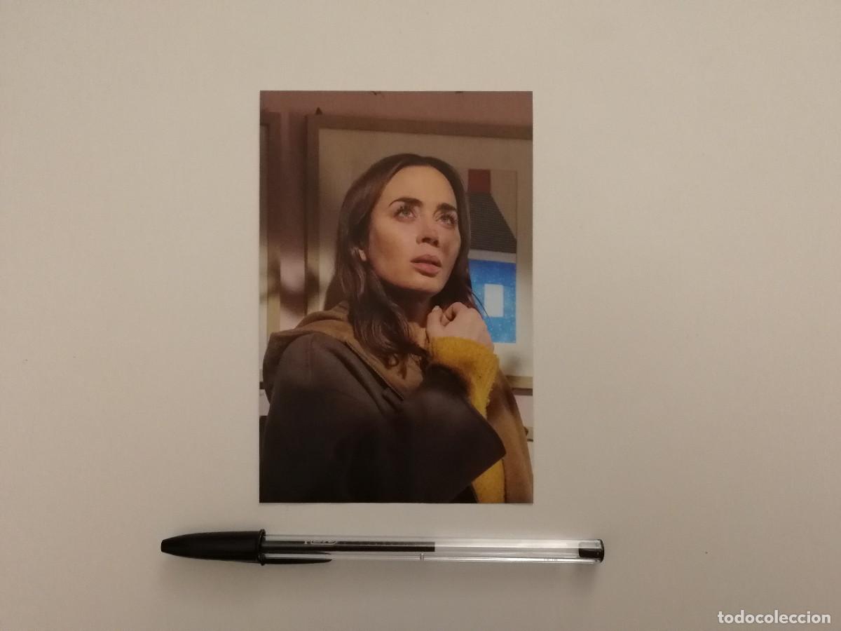 Cine: TARJETA ACARTONADA -10*15- EMILY BLUNT - EL DIA DE LA REVELACION