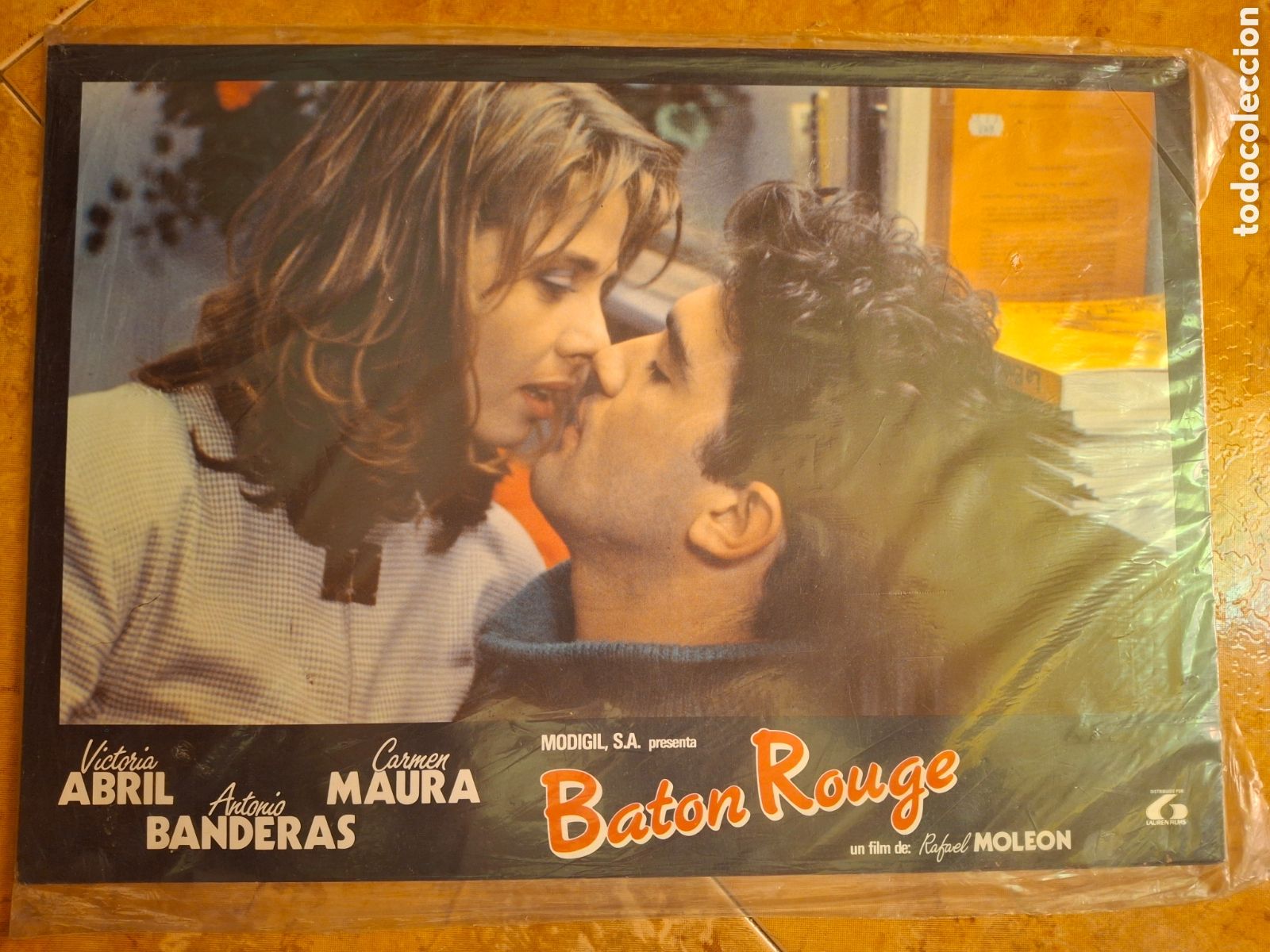 Cine: Set Completo 12 Fotocromos Originales BATON ROUGE (1988) - Banderas, Abril, Maura - &iexcl;En su pl&aacute;stico