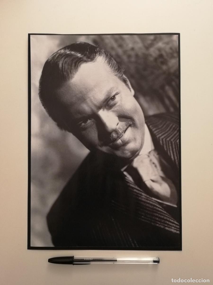 Cine: LAMINA ACARTONADA -A4- Orson Welles