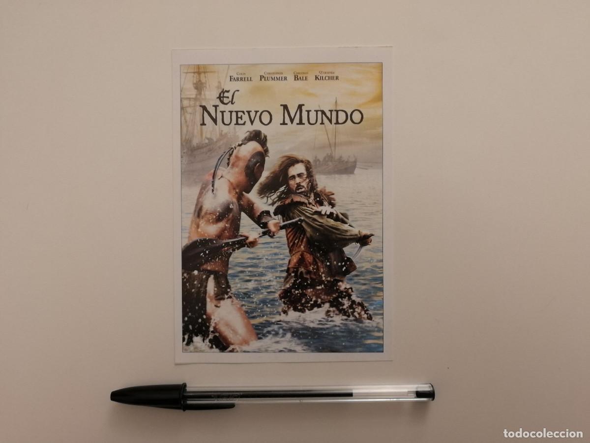 Cine: FICHA COLECCIONABLE -10*15- EL NUEVO MUNDO - COLIN FARRELL
