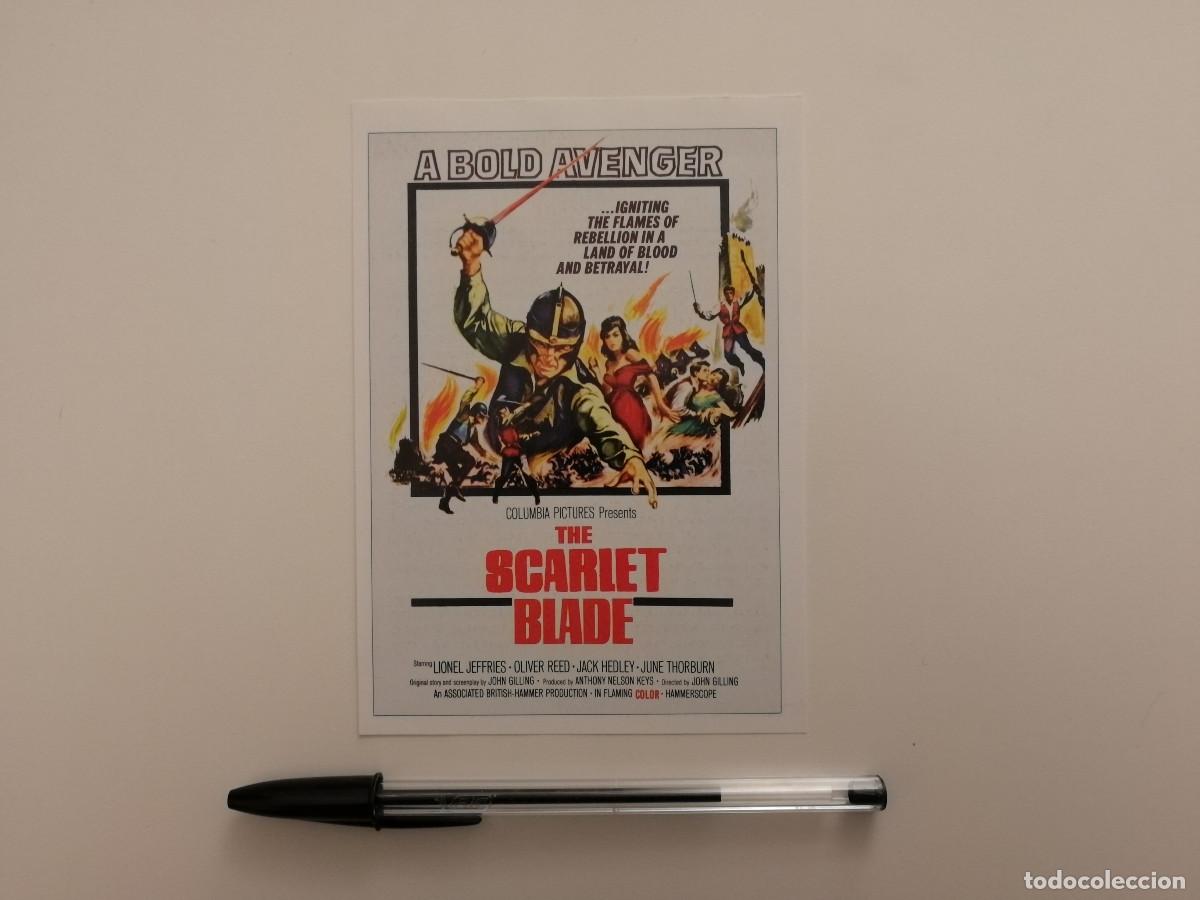 Cine: FICHA COLECCIONABLE -10*15- Los bucaneros del Diablo (The Devil-Ship Pirates) - OLIVER REED