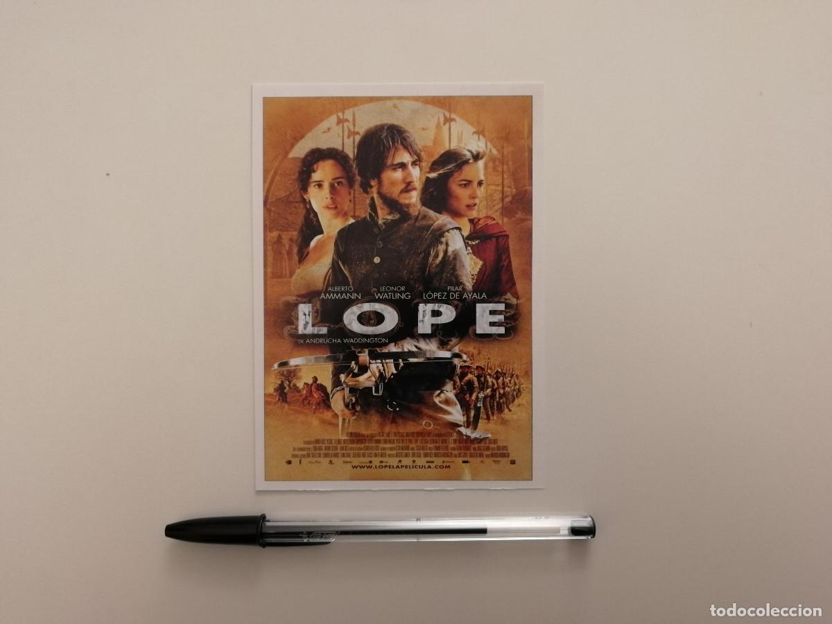 Cine: FICHA COLECCIONABLE -10*15- LOPE - LEONOR WATLING - PILAR LOPEZ DE ALAYA