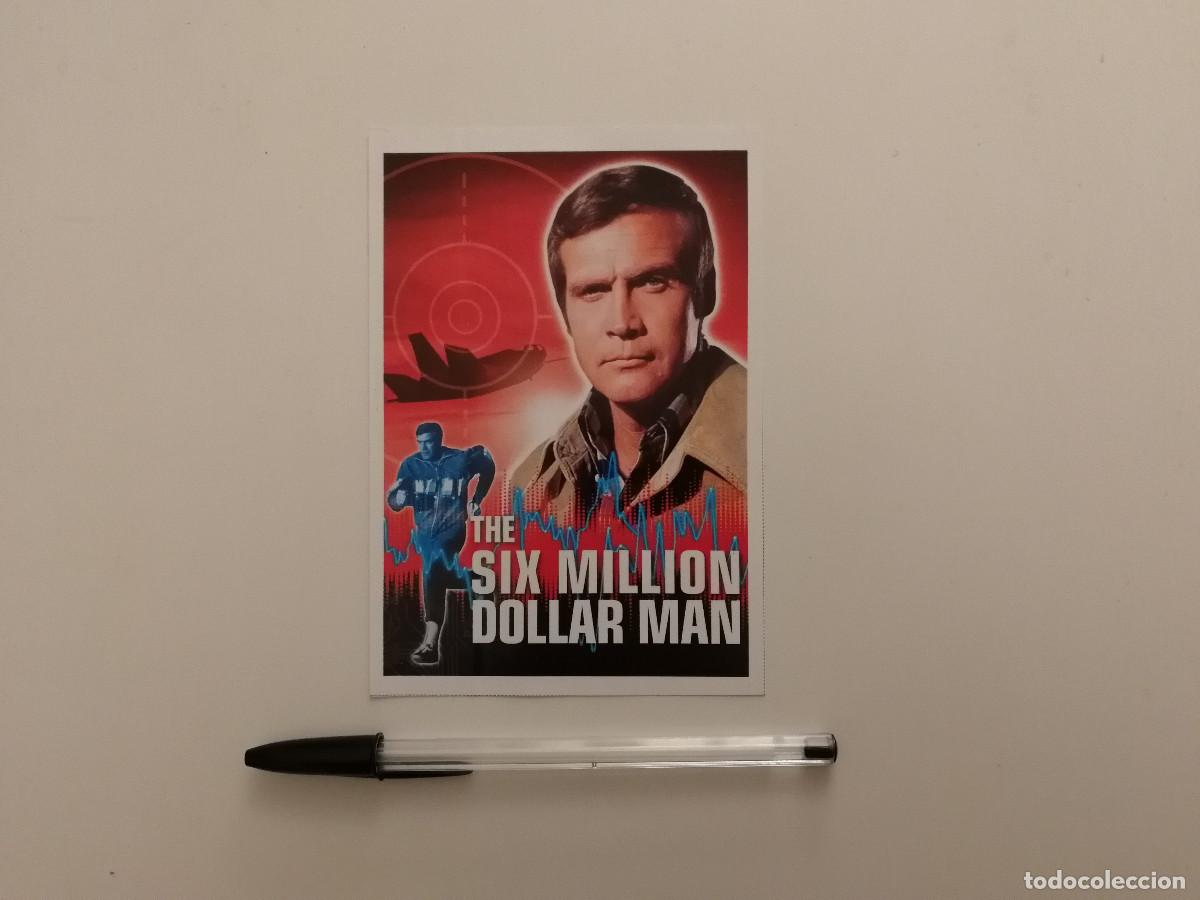 Cine: FICHA COLECCIONABLE -10*15- El hombre de los seis millones de d&oacute;lares - SERIE TV - LE MAJORS