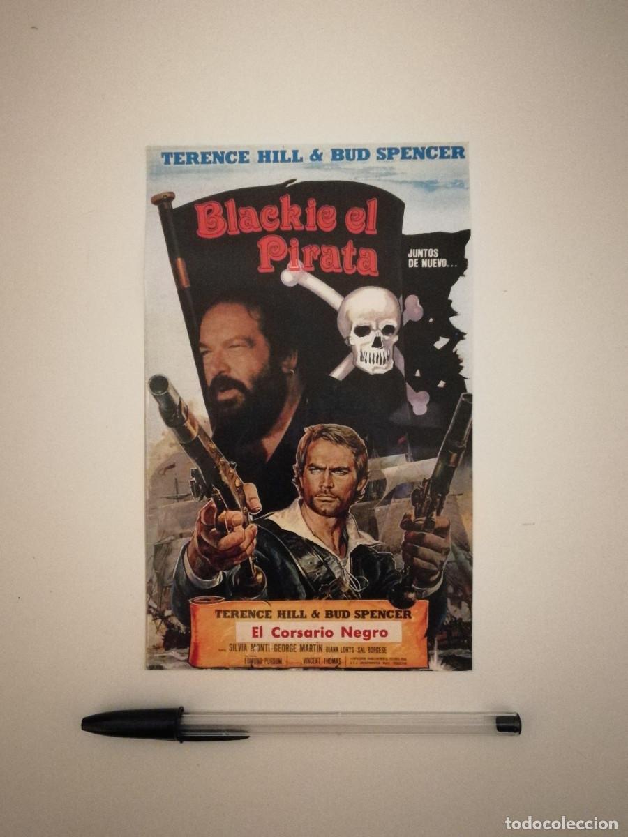 Cine: IMPRESO PAPEL - BLACKIE EL PIRATA - BUD SPENCER Y TERENCE HILL - EL CORSARIO NEGRO