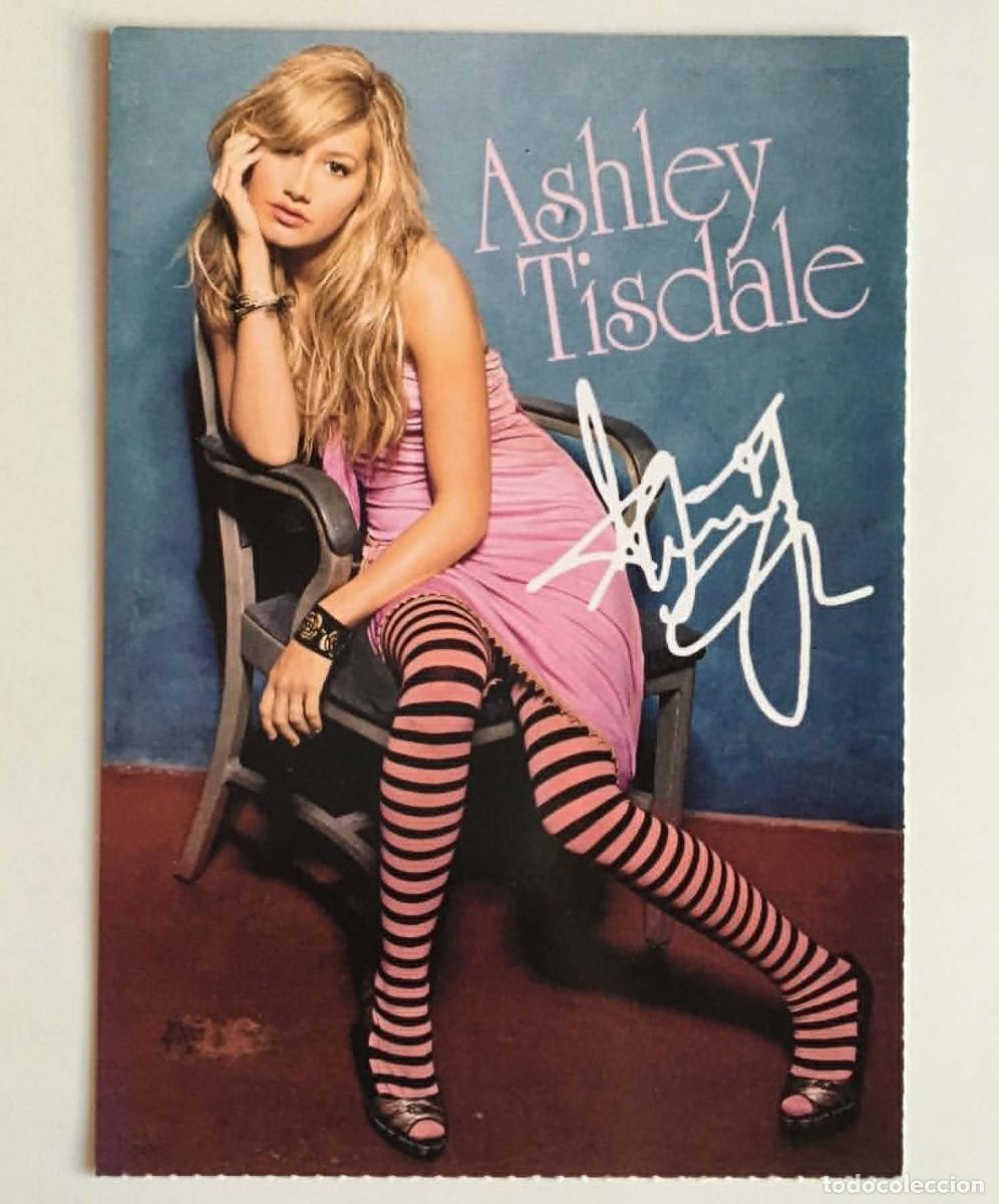 Cine: Ashley Tisdale / Bushido Double-Sided Collectible Card Popcorn Magazine Germany 2007 Disney Music