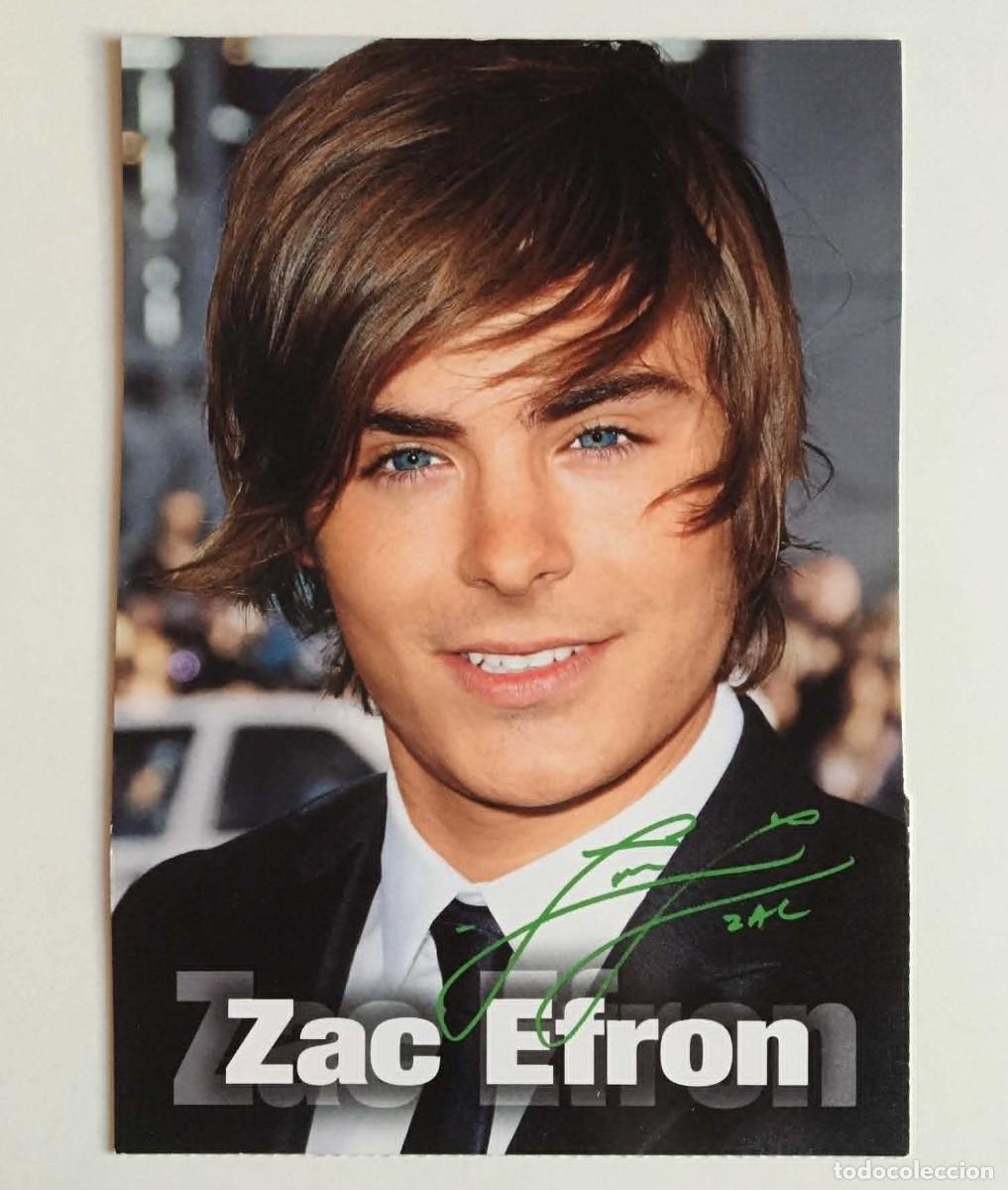 Cine: Zac Efron / Bushido Double-sided Collectible Card Popcorn Magazine Germany 2008/2009 Disney Music