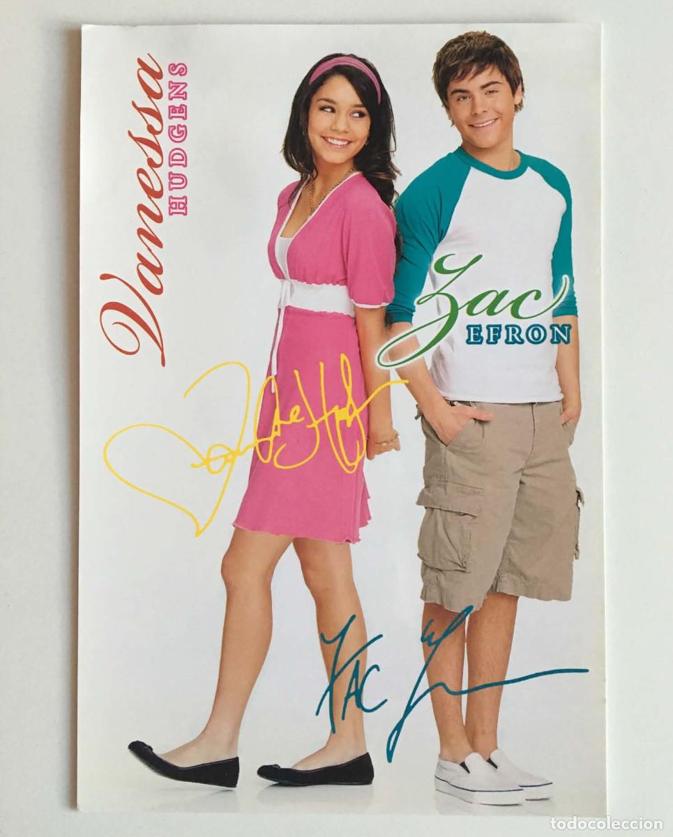 Cine: Zac Efron & Vanessa Hudgens High School Musical Collectible Card Bravo Magazine Germany 2007 Disney