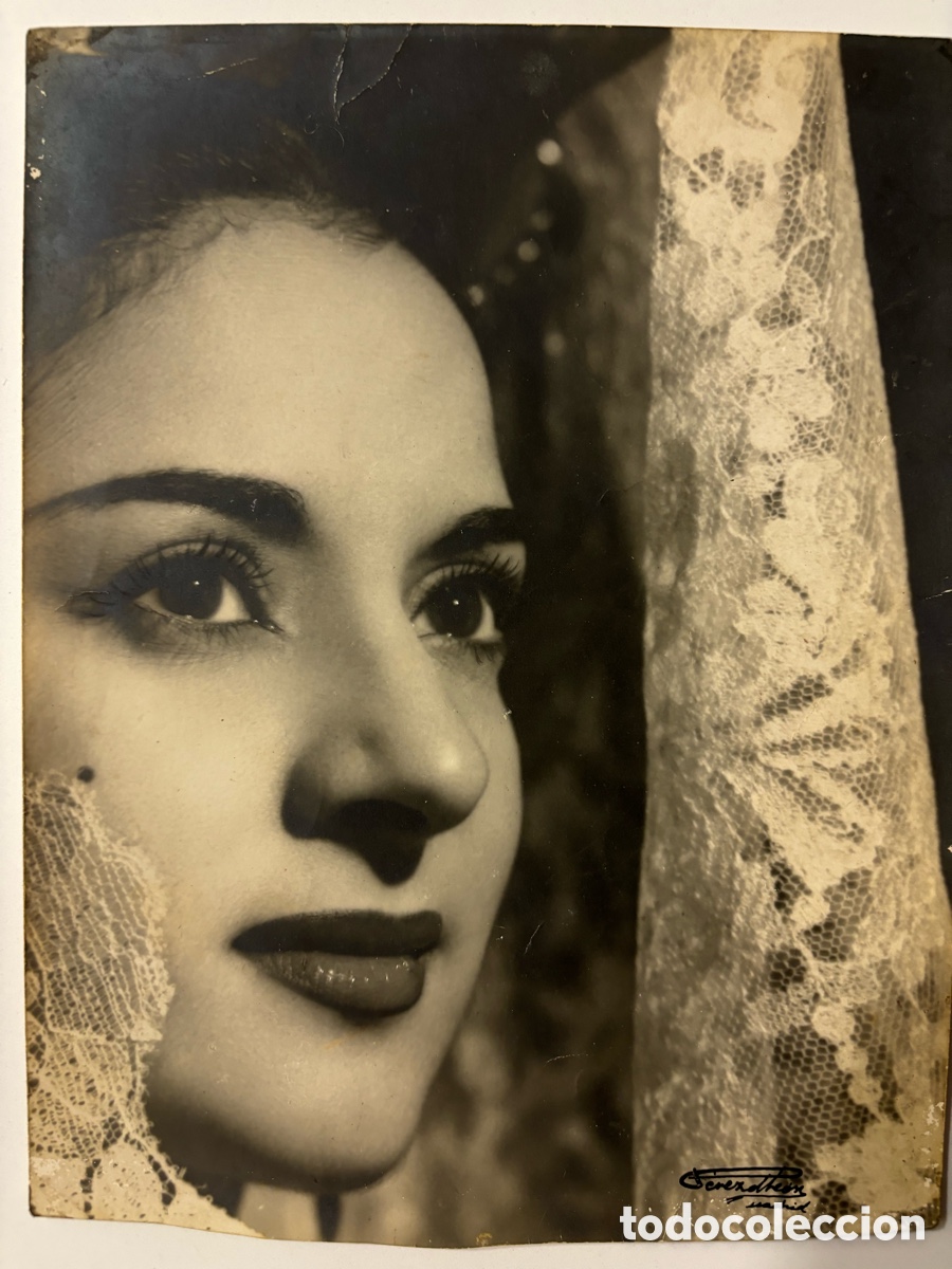 Cine: Foto original de Lola Flores foto P&eacute;rez de leon Madrid M