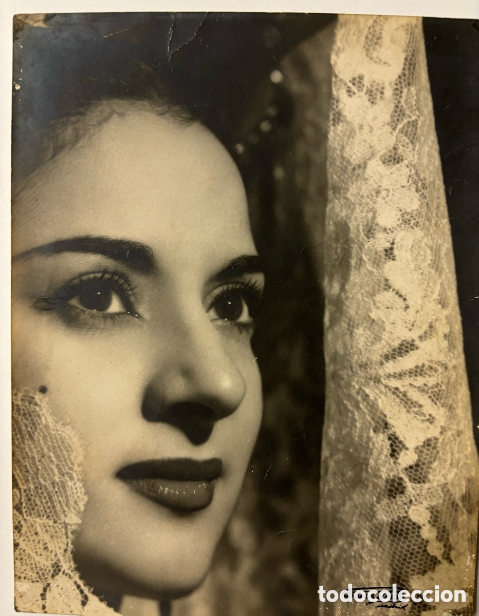 Cine: Foto original de Lola Flores foto P&eacute;rez de leon Madrid M