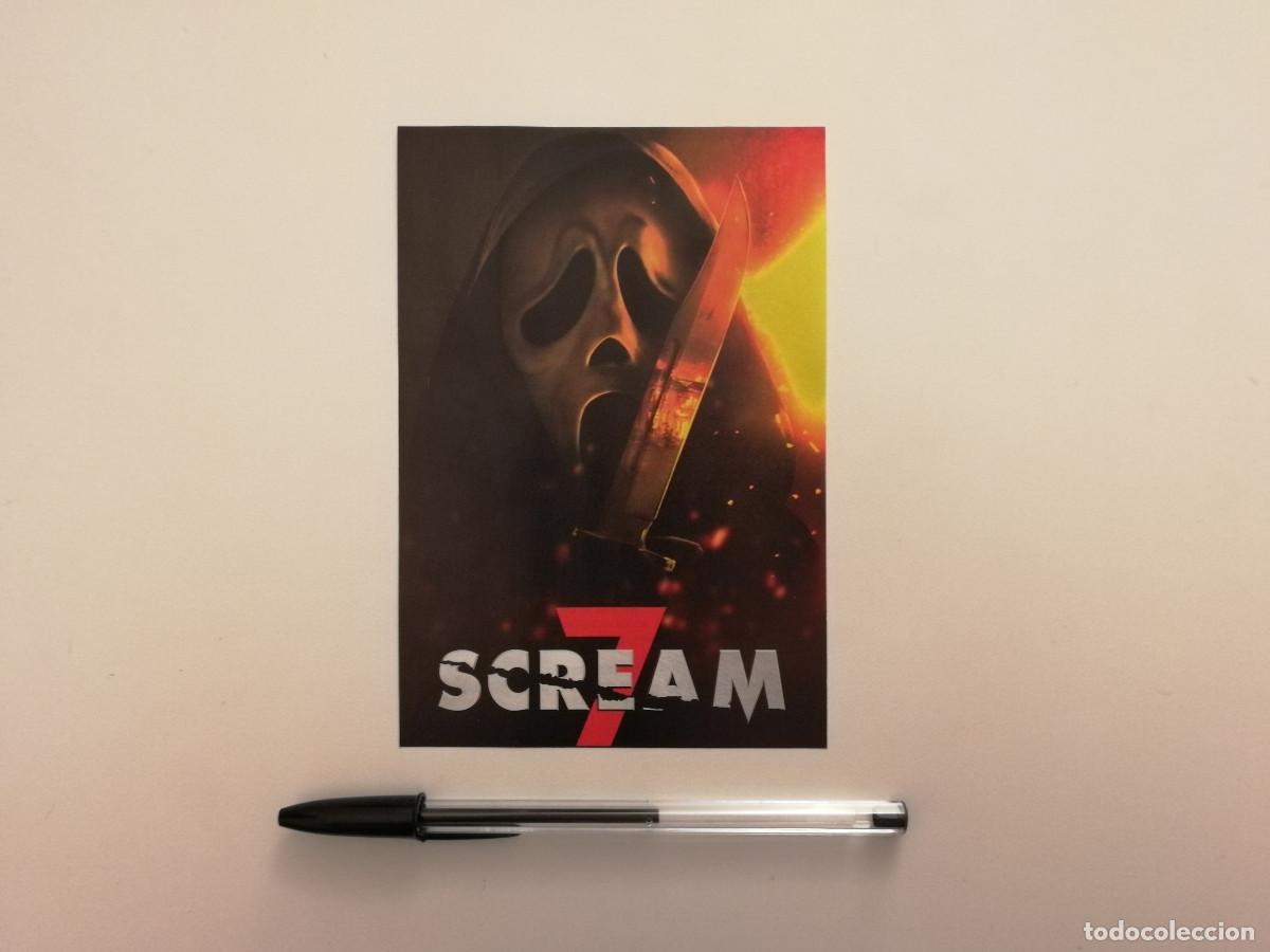 Cine: TARJETA ACARTONADA -10*15- SCREAM 7 - TERROR
