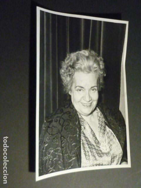 Cine: MARIA GENTIL ARCOS ACTRIZ ANTIGUA FOTOGRAFIA AGUS FOTOGRAFO 12 X 18 CM