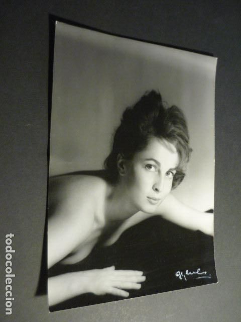 Cinema: IRAN EORY ACTRIZ GYENES FOTOGRAFO MADRID ANTIGUA FOTOGRAFIA 13 X 18 CM