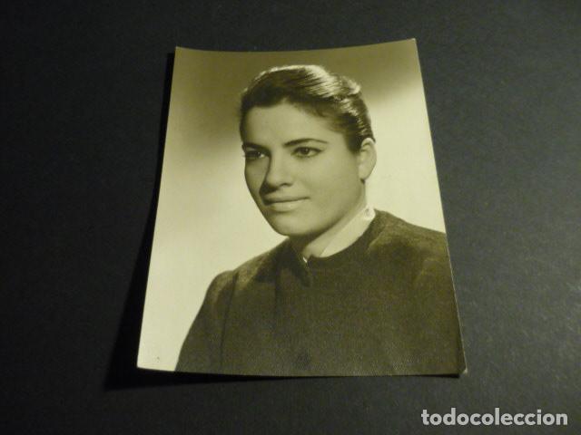 Cinema: ASUNCION CANIVELL ACTRIZ CARMONA FOTOGRAFO MADRID ANTIGUA FOTOGRAFIA 8,5 X 11,5 CM