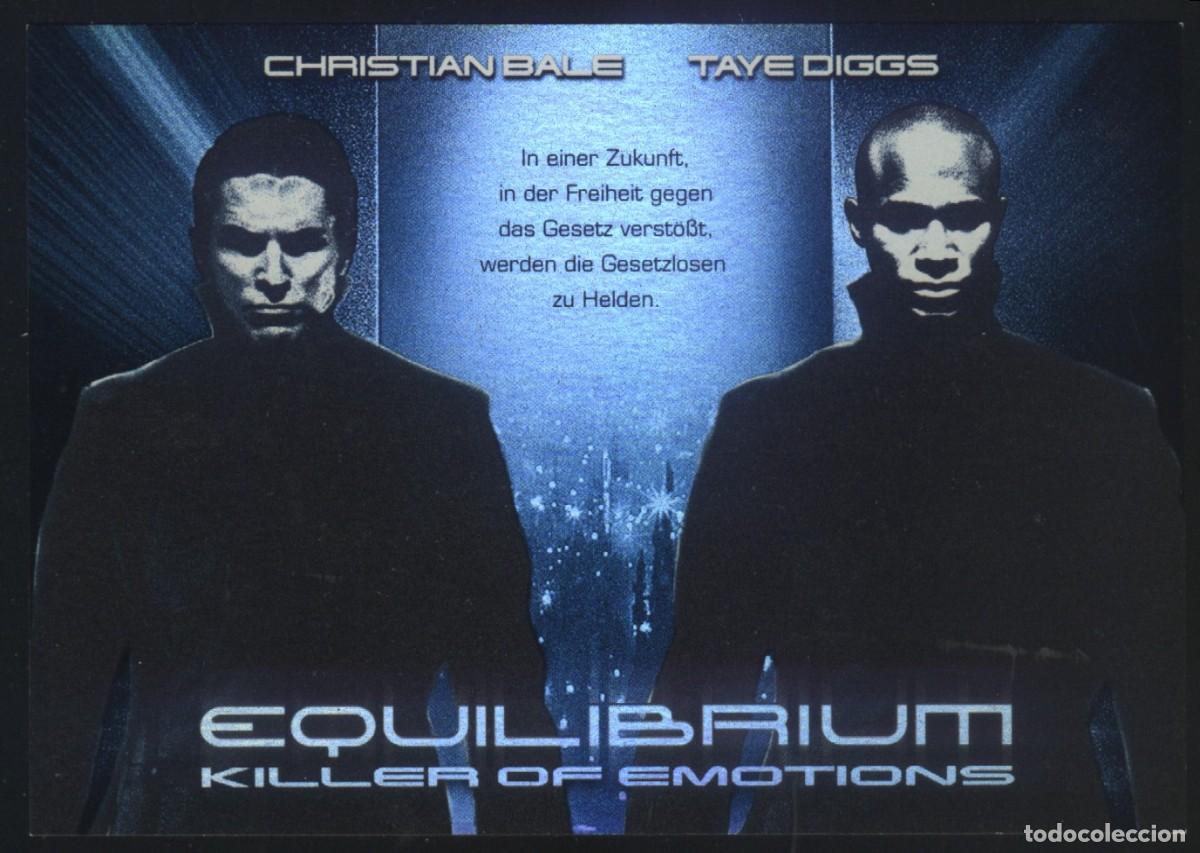 Cine: Q-11995- EQUILIBRIUM (Christian Bale - Taye Diggs - Emily Watson)