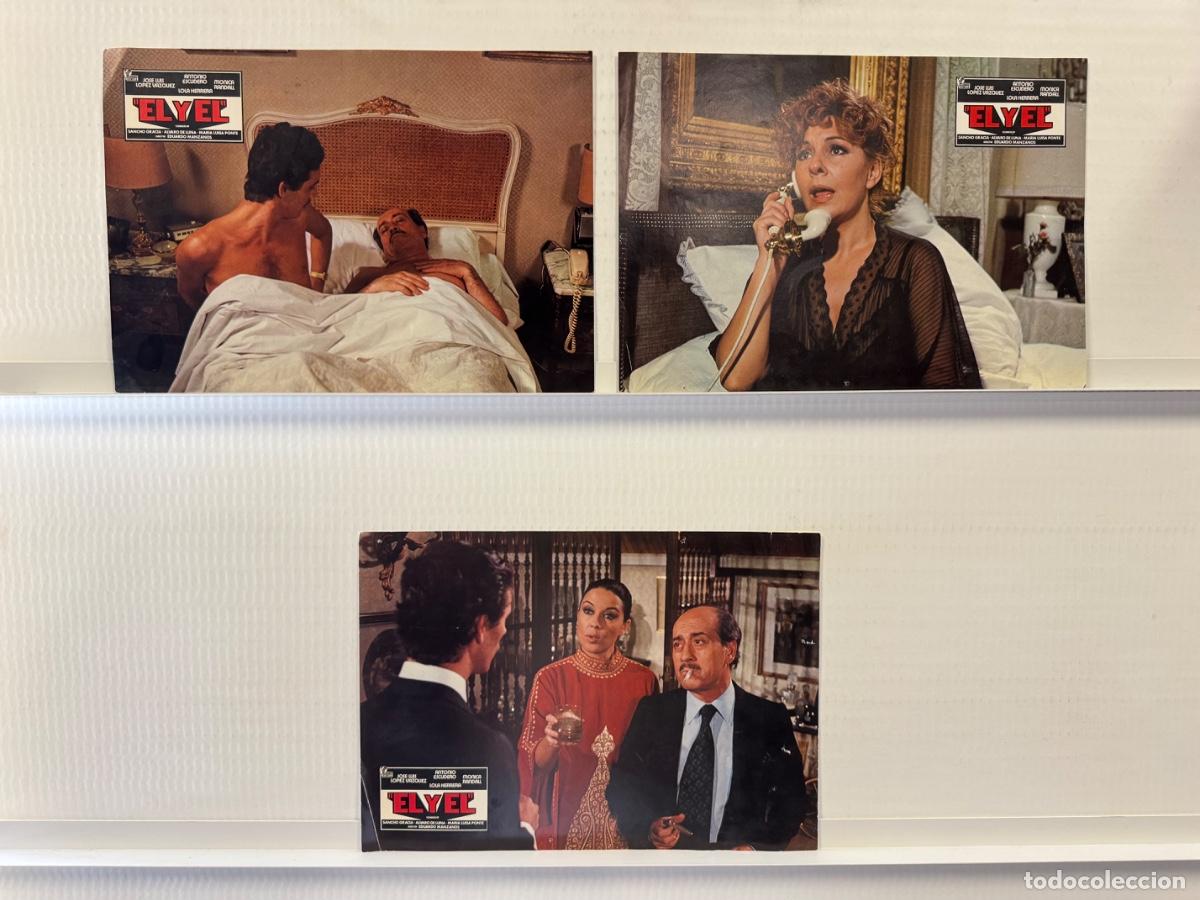 Cine: El y el, Antonio Escudero, Monica Randall, 3 FOTOCROMOS