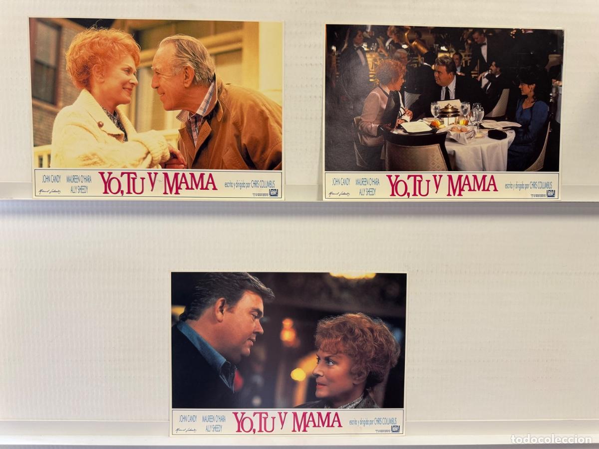 Cine: Yo tu y mama, John Candy, Ally Sheedy, 3 FOTOCROMOS
