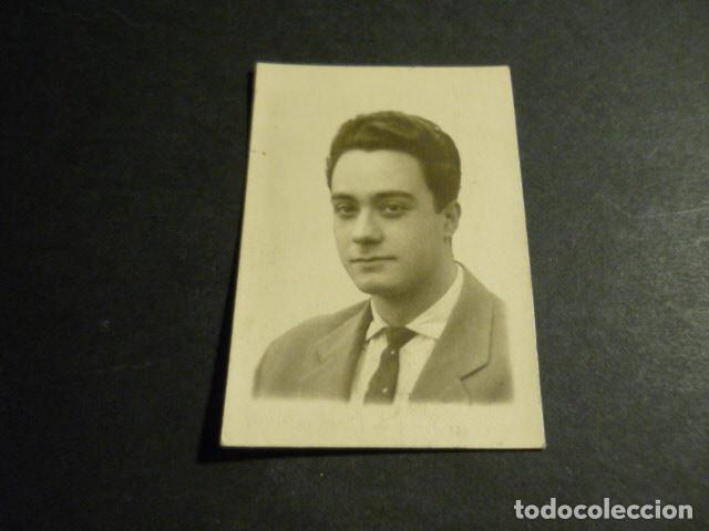 Cine: ANTONIO LAGAR ACTOR ANTIGUA FOTOGRAFIA 4 X 5 CM