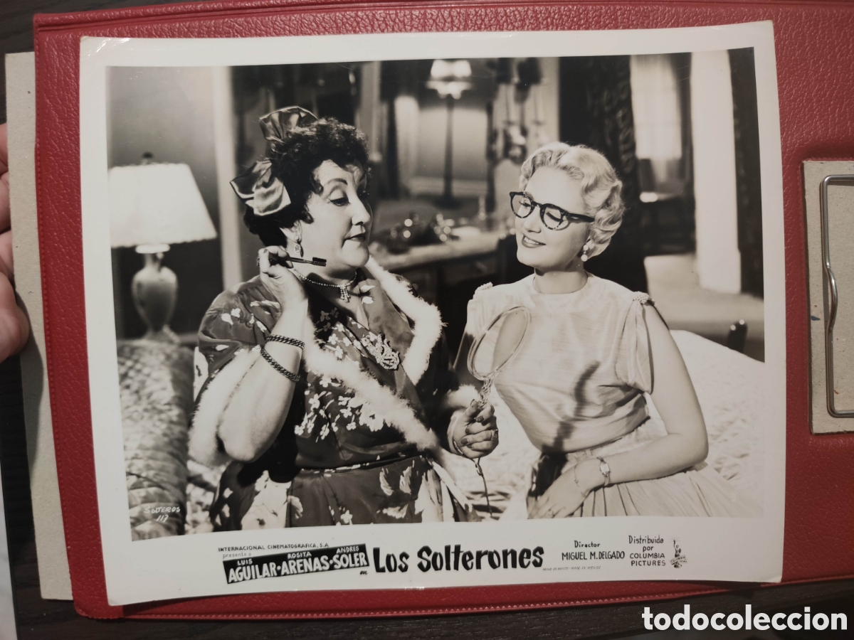 Cine: Foto - Los solterones - 1953 - Luis Aguilar, Rosa Arenas - Fotografia Original de distribuidora -