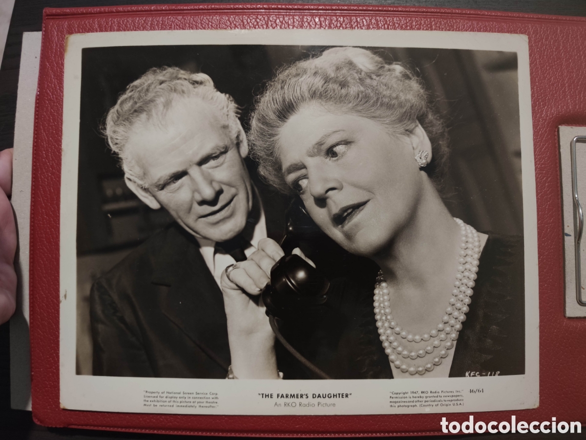 Cine: Foto - The Farmer's Daughter - 1940 - Original de distribuidora - James P. Hogan