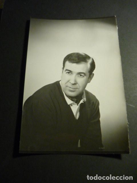 Cine: FRANCISCO VILLENA ACTOR ANTIGUA FOTOGRAFIA PEREZ DE LEON FOTOGRAFO MADRID 18 X 12 CM