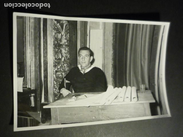 Cine: RENE ANSELMO ACTOR ANTIGUA FOTOGRAFIA AGUS FOTOGRAFO MADRID 18 X 12 CM