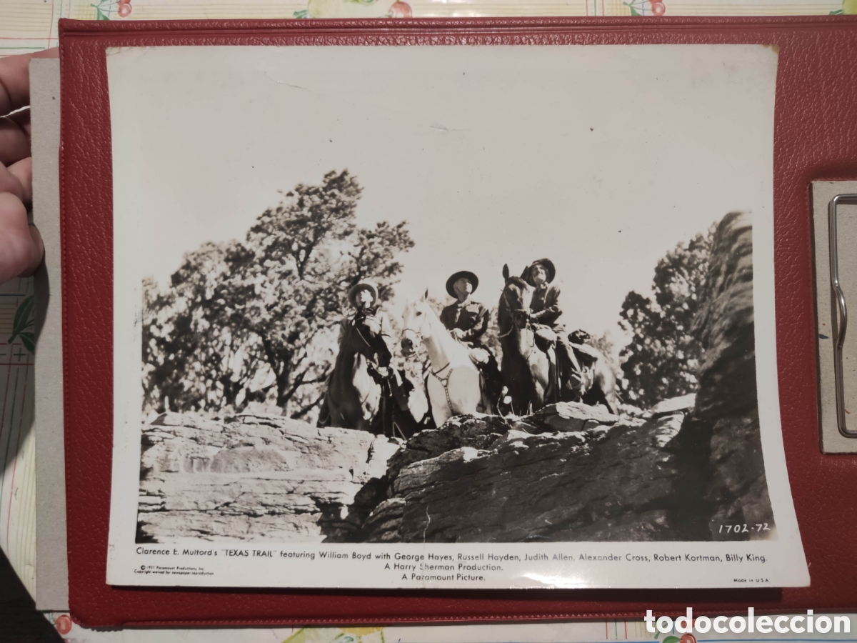 Cinema: Foto - Texas Trail - 1937 - David Selman - Western - Pelicula del Oeste - Original de distribuidora