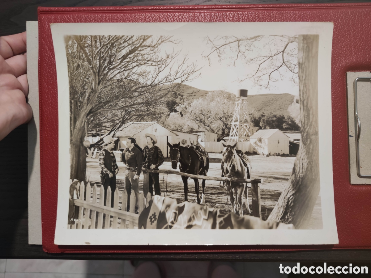 Cine: Foto - Trouble In Sundown - 1947 - George O'Brien Rosalind Keith - Original de distribuidora-Western