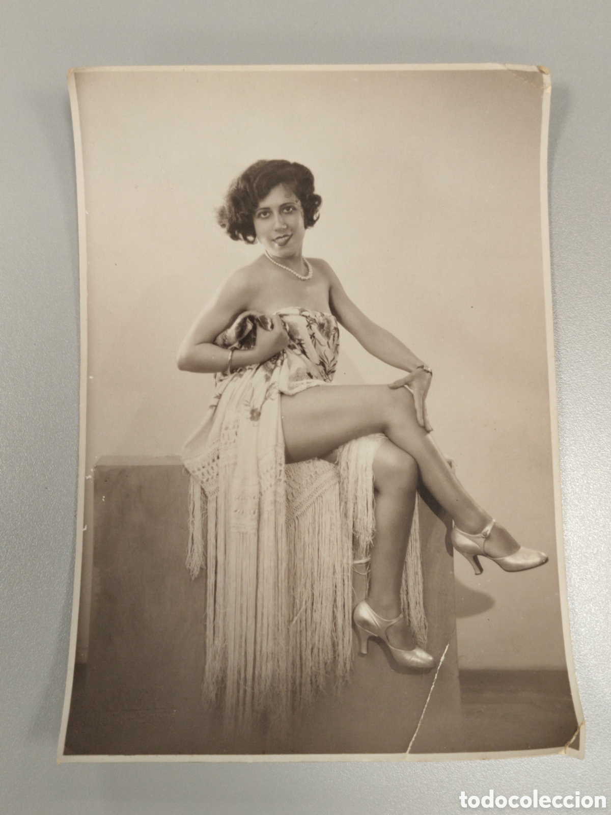 Cine: Fotograf&iacute;a a&ntilde;os 20/30 actriz Magda Samper.burlesque.teatro.cine.