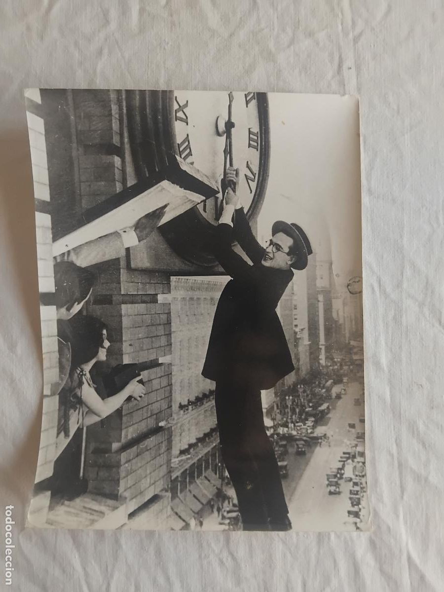 Cine: FOTOGRAFIA DE HAROLD LLOYD 18 X 24 CM