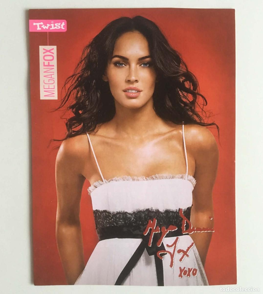 Cine: Megan Fox Rare Vintage Collectible Card Twist Magazine Germany c. 2009 Movie Cinema Hollywood