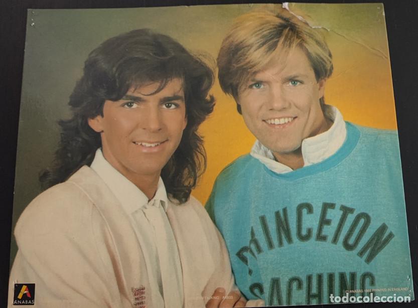 Cine: FOTO GRANDE DE MODERN TALKING EN CARTON TIPO CARTEL, ANABAS, 20,5 X 25 CM