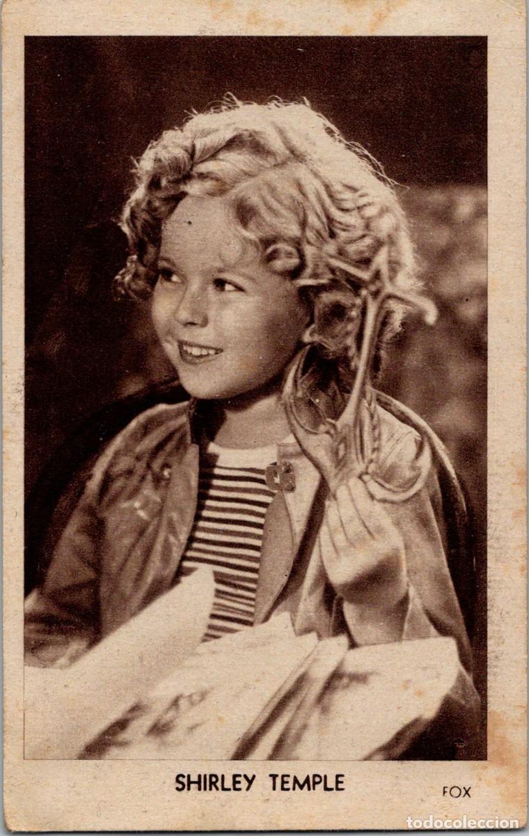 Cine: Shirley Temple - Fox - Sin m&aacute;s datos - Reverso acartonado sin impresi&oacute;n - 139x88mm