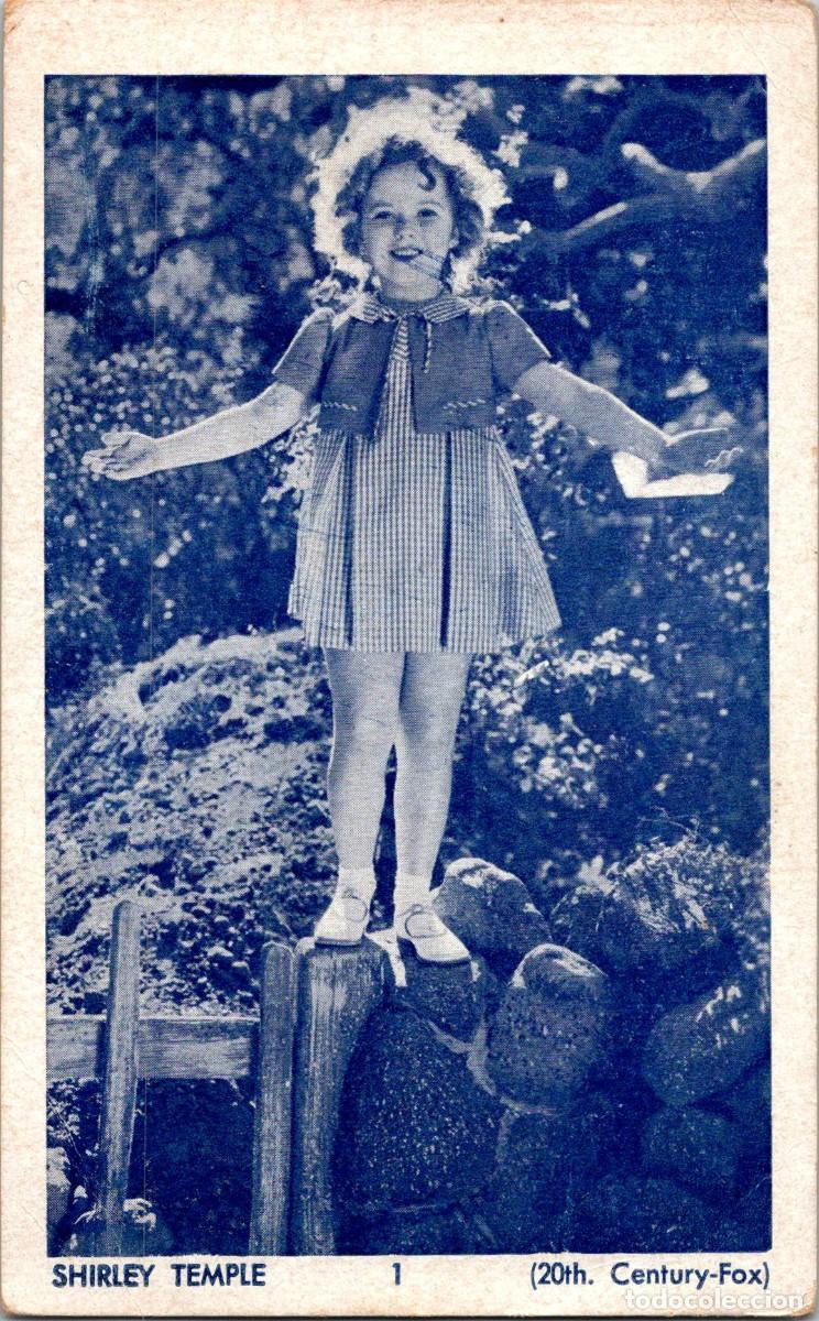 Cine: Shirley Temple - n&ordm; 1 - 20th. Century-Fox - Sin m&aacute;s datos - Reverso sin impresi&oacute;n - 146x91mm