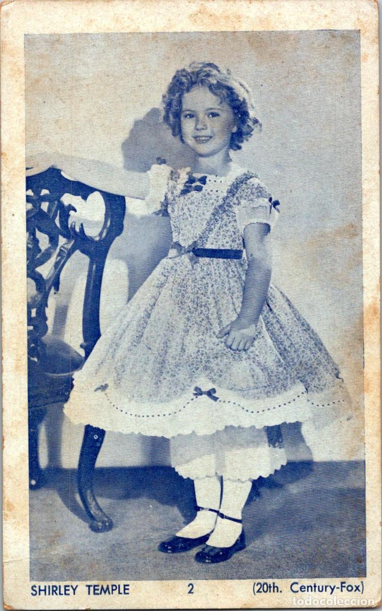 Cine: Shirley Temple - n&ordm; 2 - 20th. Century-Fox - Sin m&aacute;s datos - Reverso sin impresi&oacute;n - 145x91mm